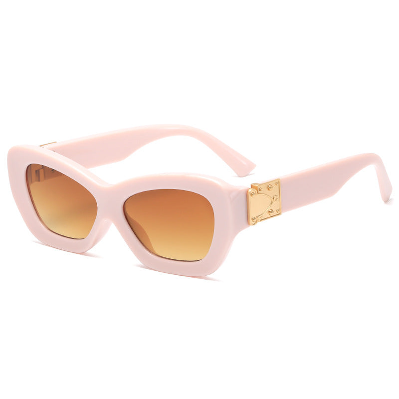 Damen extravagant strukturierte Korrektionsbrille Karnz