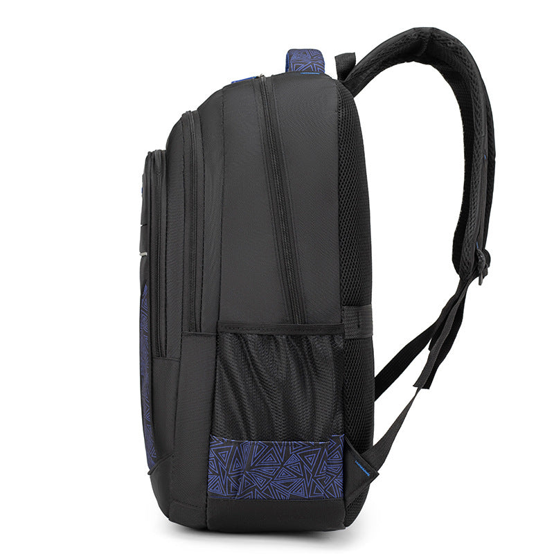 Stylische geometrische Druck Rucksack Karnz