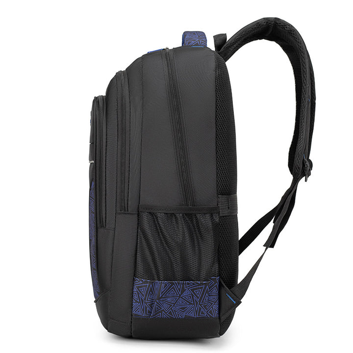 Stylische geometrische Druck Rucksack Karnz