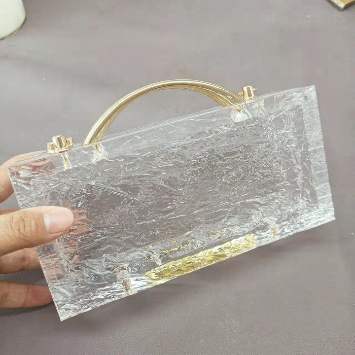 Elegante Acryl-Clutch