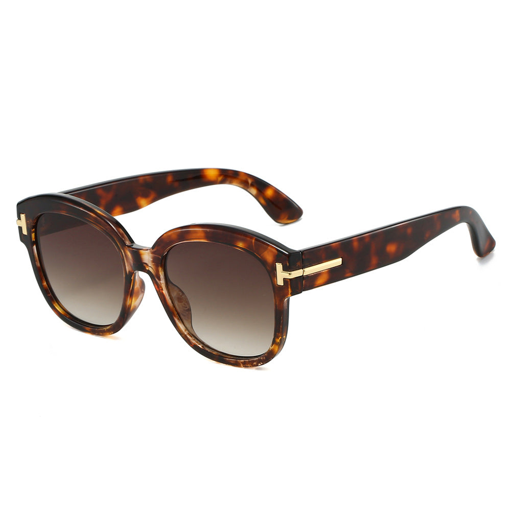 Chic Übergroße Rahmen Sonnenbrille Karnz