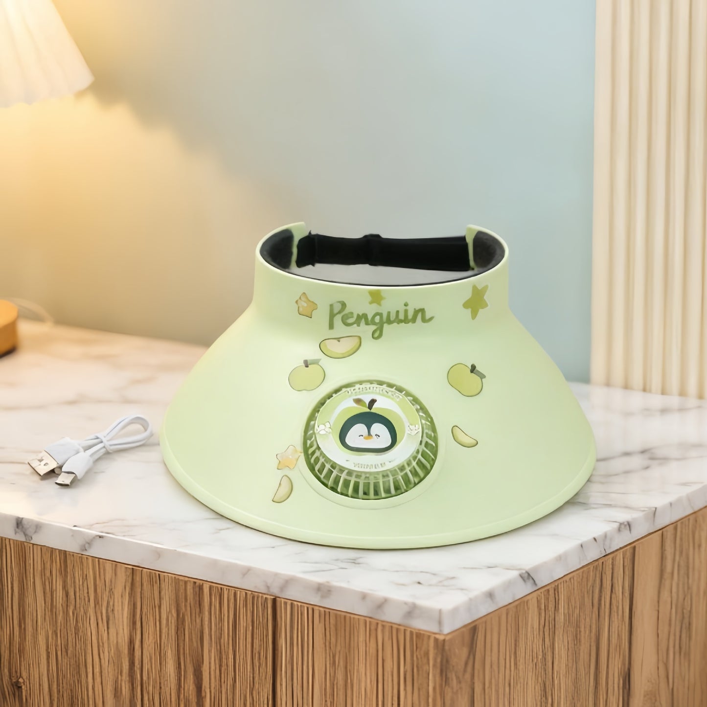 Damen tragbarer Halsventilator mit kinderfreundlichem Design Karnz