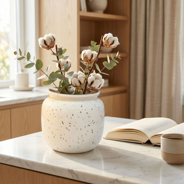 Dekorative Keramikblumenvase Karnz