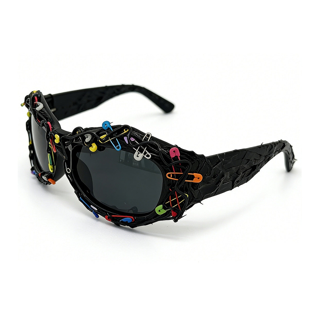 Damen kreative Statement-Sonnenbrille mit auffälligem Design Karnz