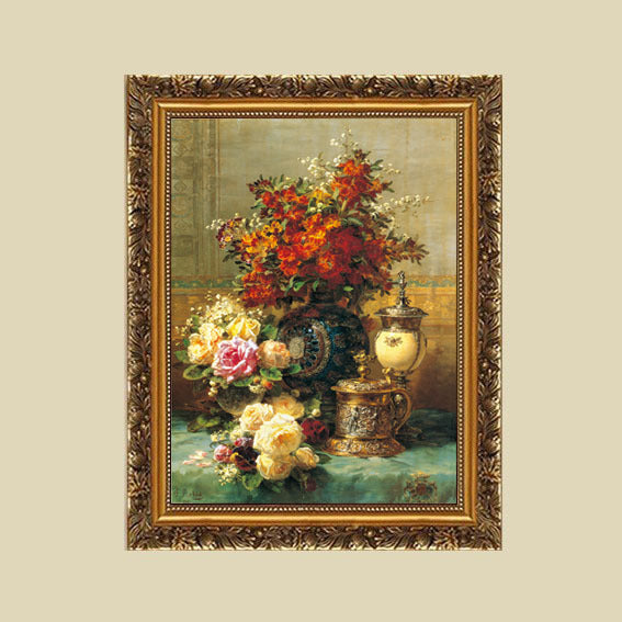 Klassische Blumen Wandkunst Print
