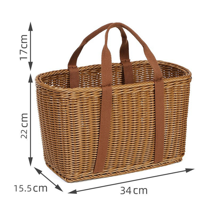 Eleganter Geflochtener Picknickkorb Karnz