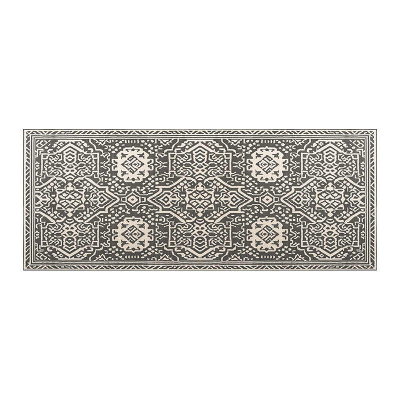 Vintage-inspirierter geometrischer Teppich Karnz