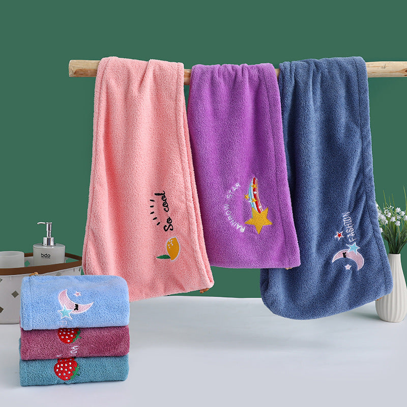Damen Handtuch mit Sternmotiv Karnz
