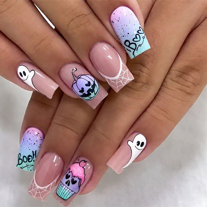 Künstlerische Halloween-Themen-Nail Art Karnz