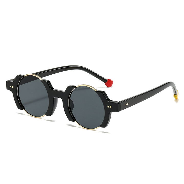 Einzigartige geometrische Rahmen-Sonnenbrille Karnz 1787812353