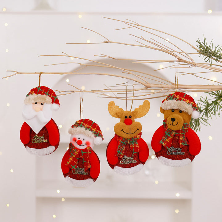 Festliche Weihnachts-Glocken-Dekoration Karnz