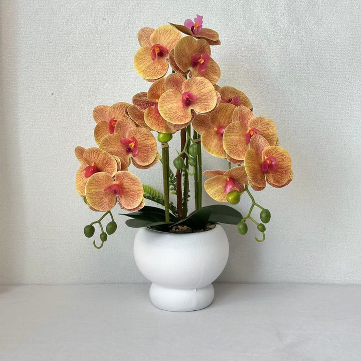 Elegante Kunstorchidee