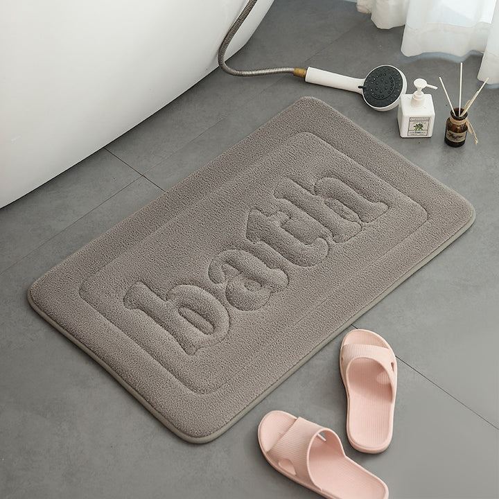 Absorbierende Memory-Schaum-Badematte Karnz