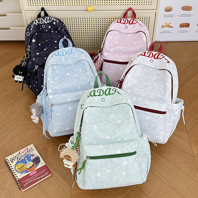 Stylischer Rucksack mit Sternenmuster Karnz 1791205224