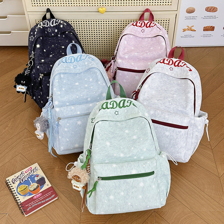 Stylischer Rucksack mit Sternenmuster Karnz 1791205224