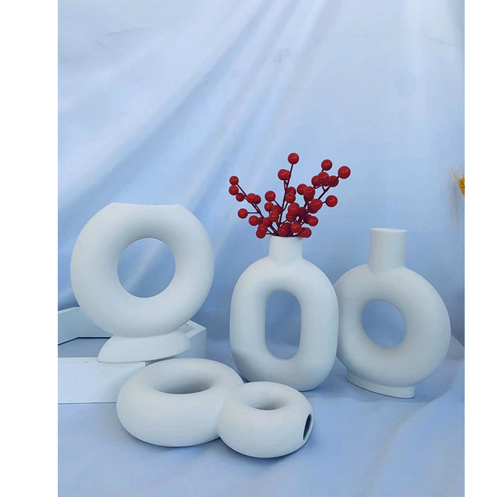 Abstrakte Dekorative Vase Karnz