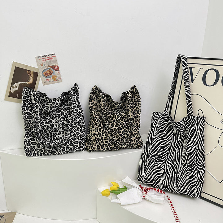 Chic Leopardenmuster Tote Bag