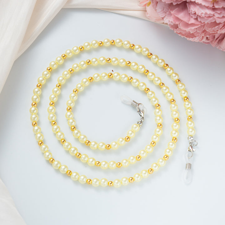 Stylische Perlen-Brillenband Karnz