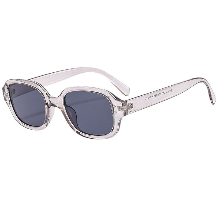Damen modische Sonnenbrille mit großem, eckigem Rahmen Karnz