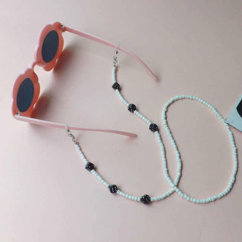 Sonnenbrille mit Modischem Perlenband Karnz