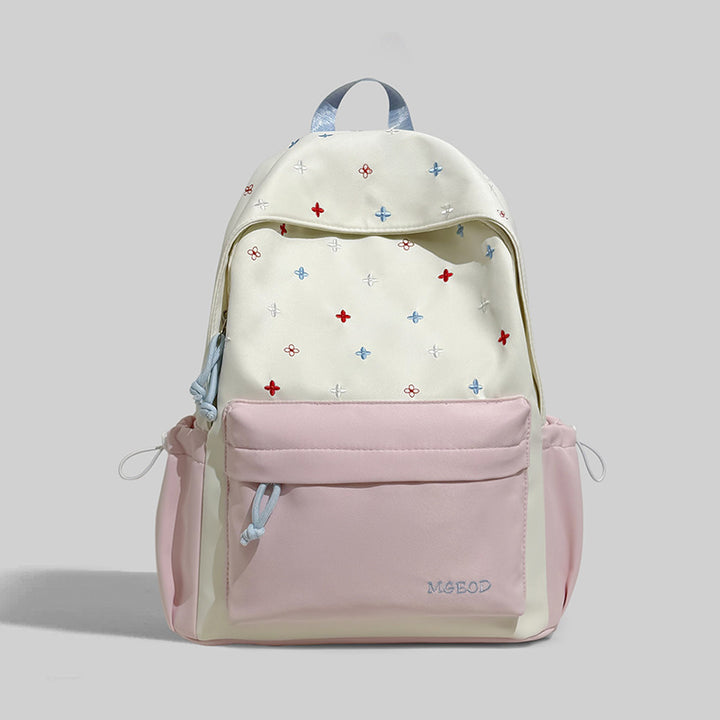 Dekorative Floral Bestickte Rucksack Karnz