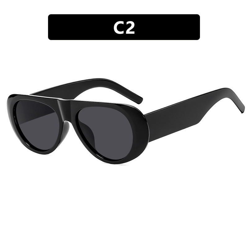 Damen Cat-Eye Sonnenbrille mit stilvollem Kunststoffrahmen und schützendem UV-Filter Karnz