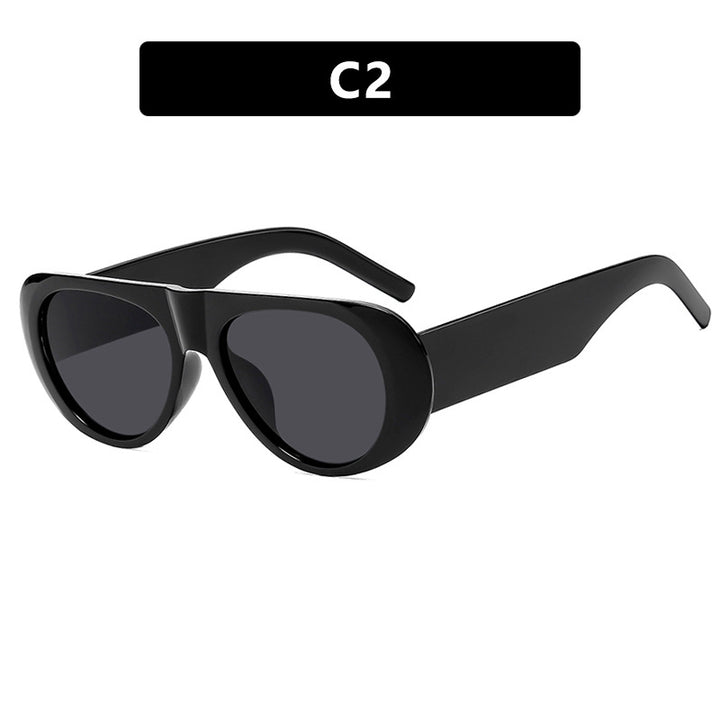 Damen Cat-Eye Sonnenbrille mit stilvollem Kunststoffrahmen und schützendem UV-Filter Karnz