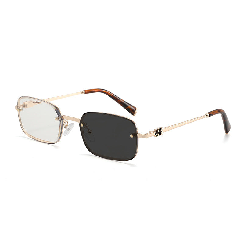 Damen Sonnenbrille mit elegantem, rechteckigem Rahmen und polarisierenden Gläsern Karnz