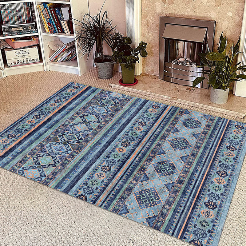 Vintage geometrisches Muster Teppich