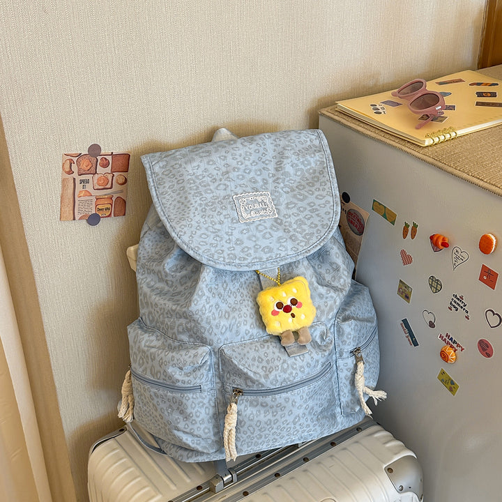 Praktischer Lässiger Gemusterter Rucksack Karnz