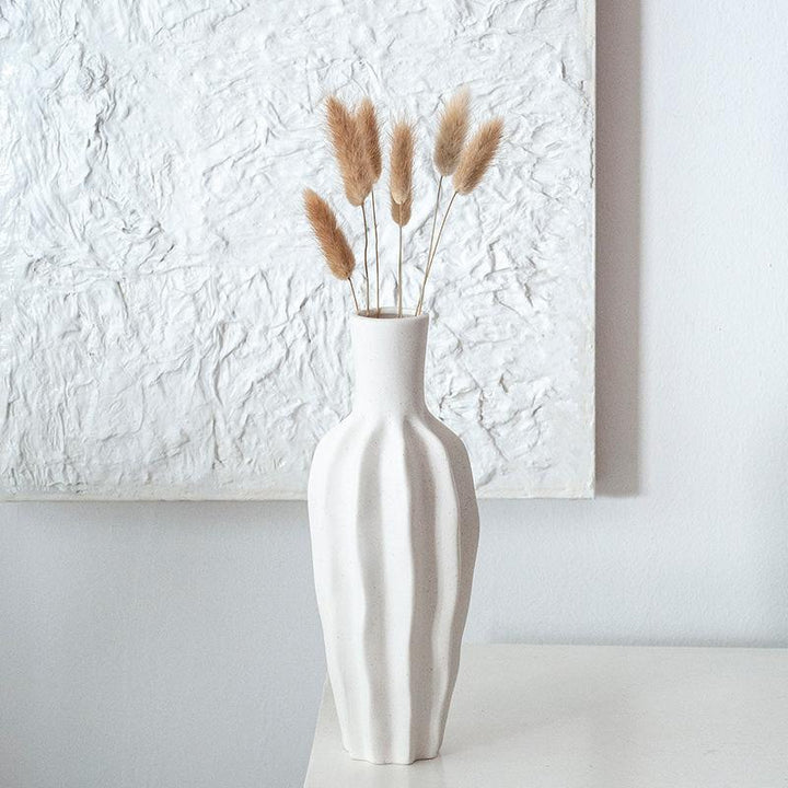 Strukturierte Keramische Dekorative Vase
