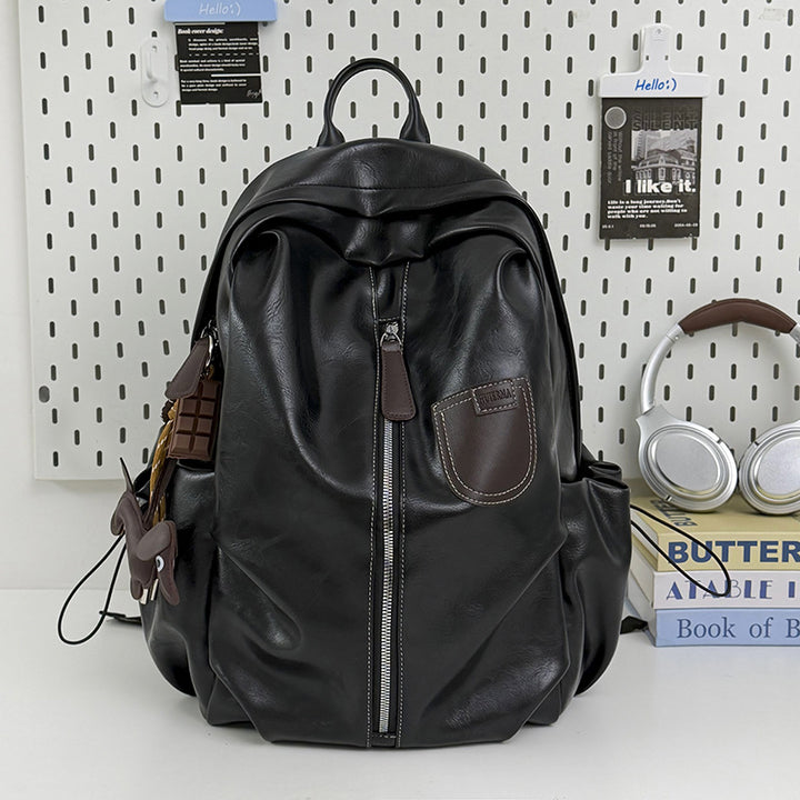 Eleganter Leder-Rucksack Karnz