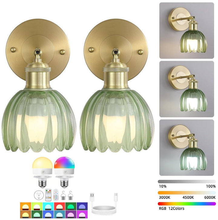 Dekorative Wandlampe