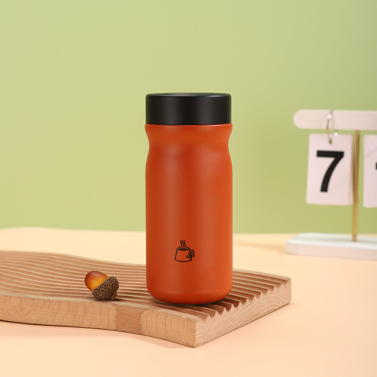 Damen Isolierte Kaffeetasse mit praktischem Auslaufstopp Karnz