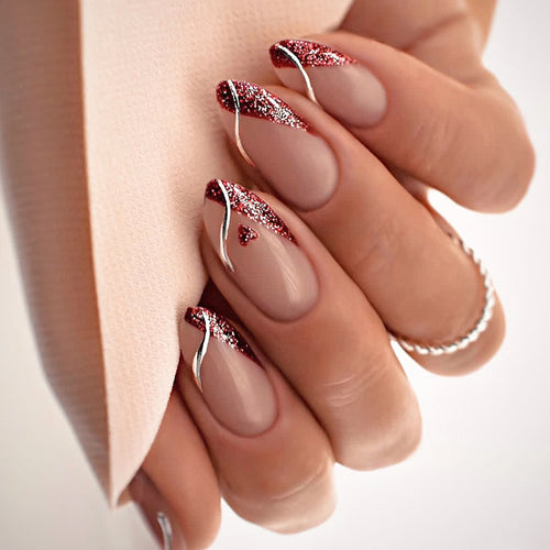 Press-On Nagelkunst Karnz