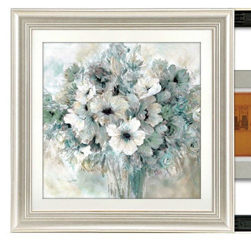 Blumenreiche Gerahmte Kunstwerke