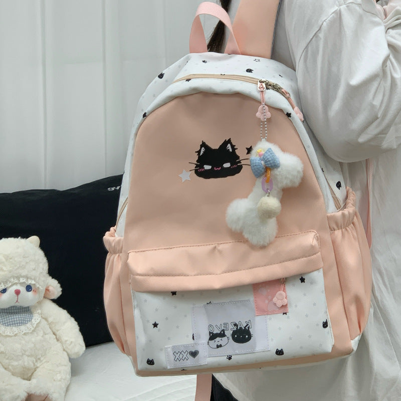 Niedlicher Katzen-Themen-Rucksack Karnz