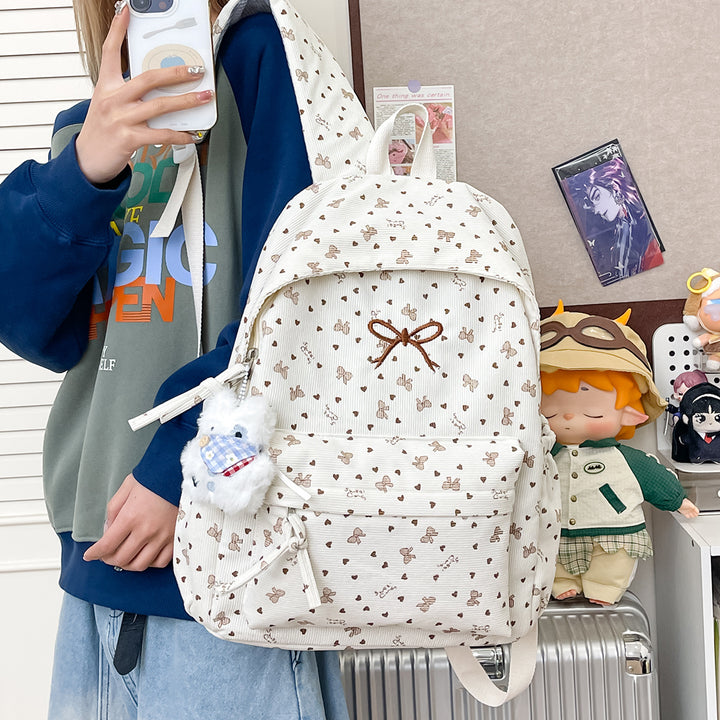 Blumenmuster Reiserucksack Karnz