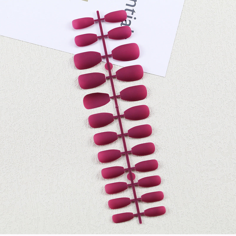 Premium Matte Finish Press-On Nail Tips Karnz