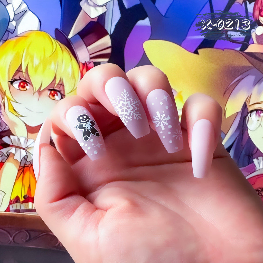 Weihnachts-Themen Nagelkunst Set