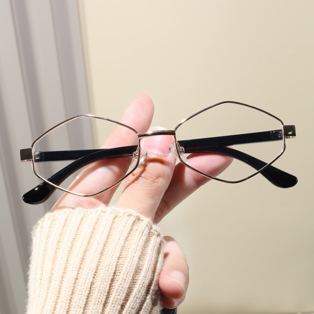 Damen geometrische modische Brille Karnz