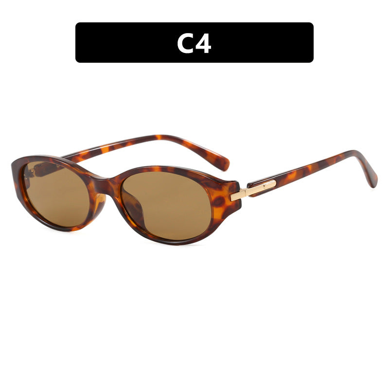 Damen cat-eye Sonnenbrille mit robustem Rahmen und polarisierenden Gläsern Karnz