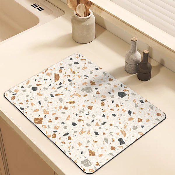 Terrazzo Design Küchenteppich