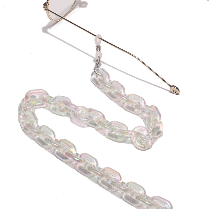 Stylischer Übergroßer Ketten-Brillenhalter Karnz