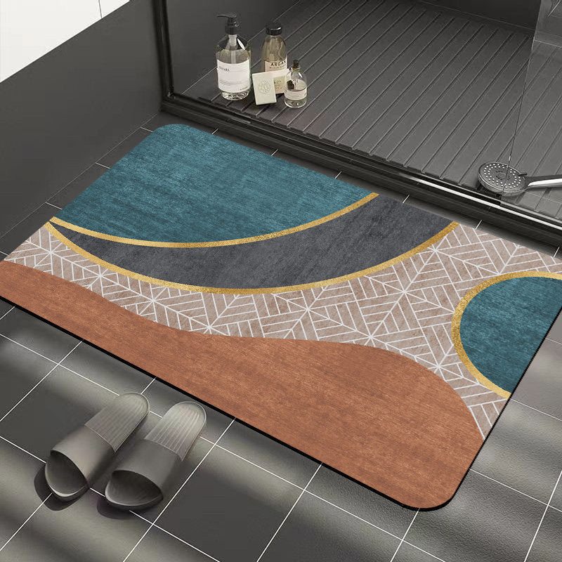 Abstraktes geometrisches Design Teppich