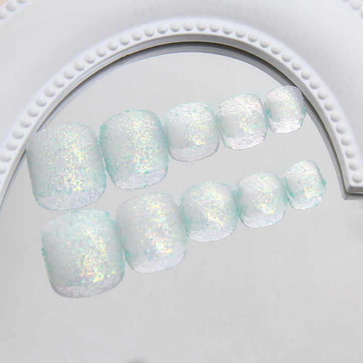 Glitzerndes Pediküre-Set Karnz