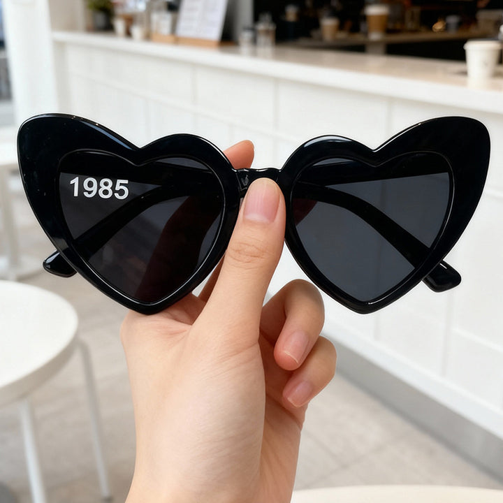 Stylische Herzrahmen-Sonnenbrille Karnz