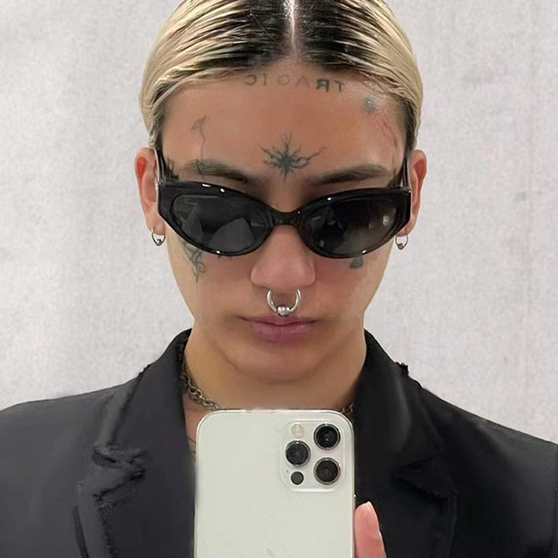 Damen Cat-Eye Sonnenbrille mit schützendem UV-Filter und trendigem Design Karnz