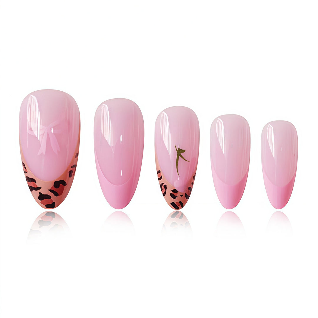 Chic Tierdruck Nagel Wraps Karnz