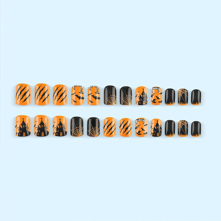 Kreatives Halloween Kunstnagel-Designset Karnz